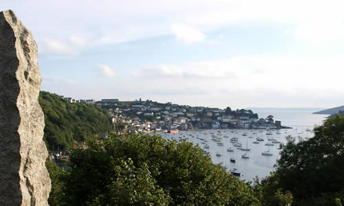 Views over Fowey Harbour